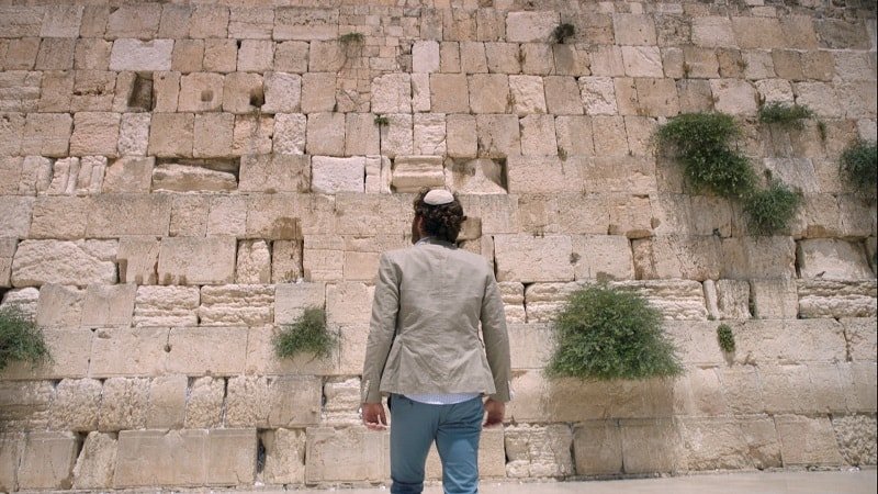 Le mur des lamentations dans la vieille ville de Jérusalem